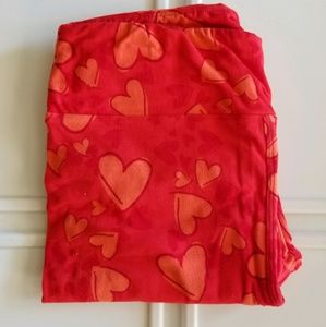 Lularoe os  Valentine leggings